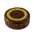 Dubai Chocolate Basque Cheesecake