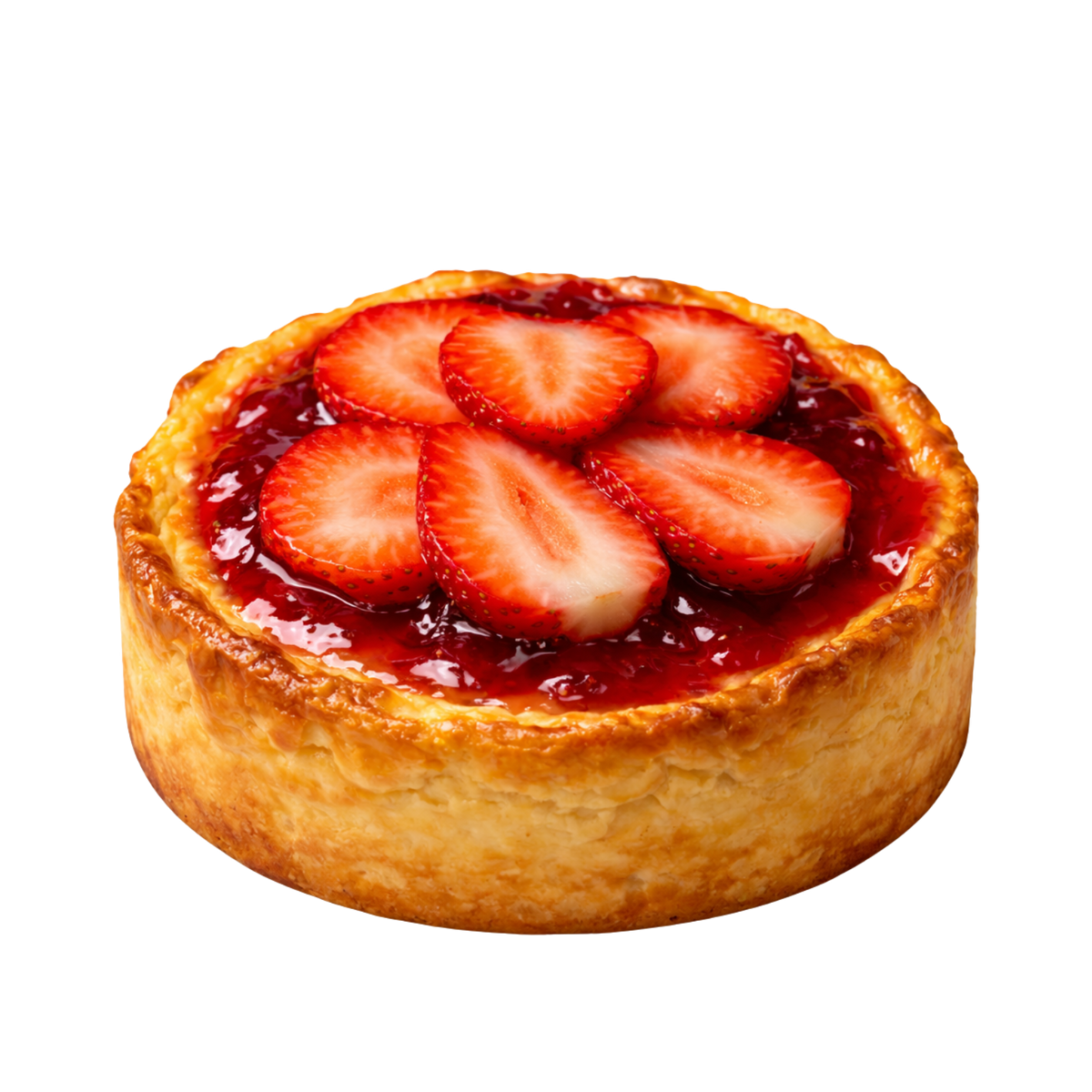 Strawberry Bliss Basque Cheesecake (GF)